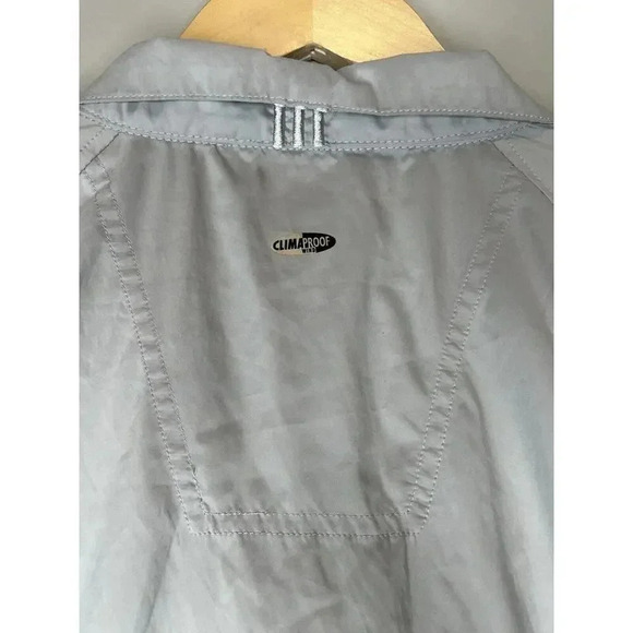 Adidas Climaproof Wind Gray Tracksuit Top Jacket 1/4 Zip Golf Vtg 2008 Mens Med - Picture 8 of 10